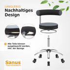 Sanus®-Gesundheitsstuhl Höhenverstellbar Duo-Kunstleder